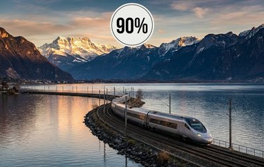 تذكرة قطارات أوروبا — حتى 90%
